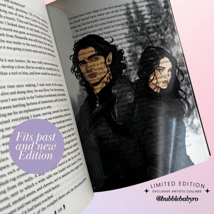 Bookish Queen - Wholesale Book Cover - Quicksilver Book Overlay - Limited Edition Collab @bubblebabyro4