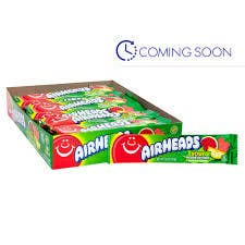 Long Island Candy Factory - Wholesale Gummy - Airheads Singles Sour Watermelon Punch 36 Bars 0.55 Ounce Tray