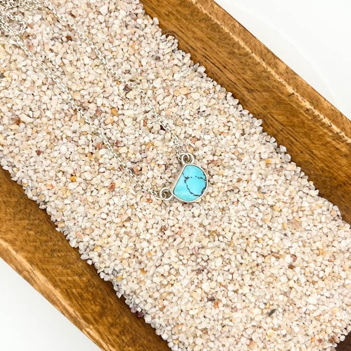 Mini Halvmåne Halsband - 16" Kedja (Alternativ 8) för wholesale av Indie Rae