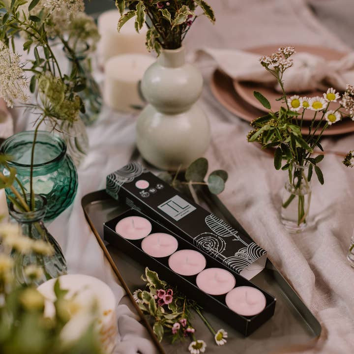 TLCandlesLatvia - Wholesale Tea Light Candles - Soy wax tealight candles with Rose – Honey scent