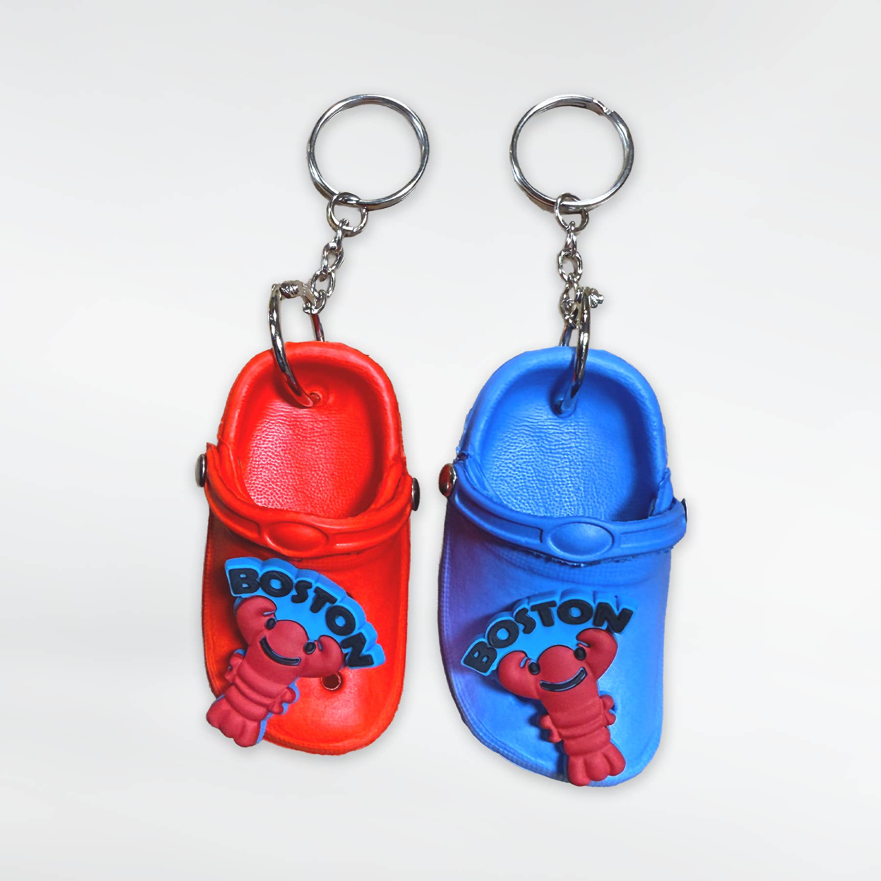 Commonwealth Souvenirs - Wholesale Keychain - Unisex - Boston Lobster Crocs Keychain