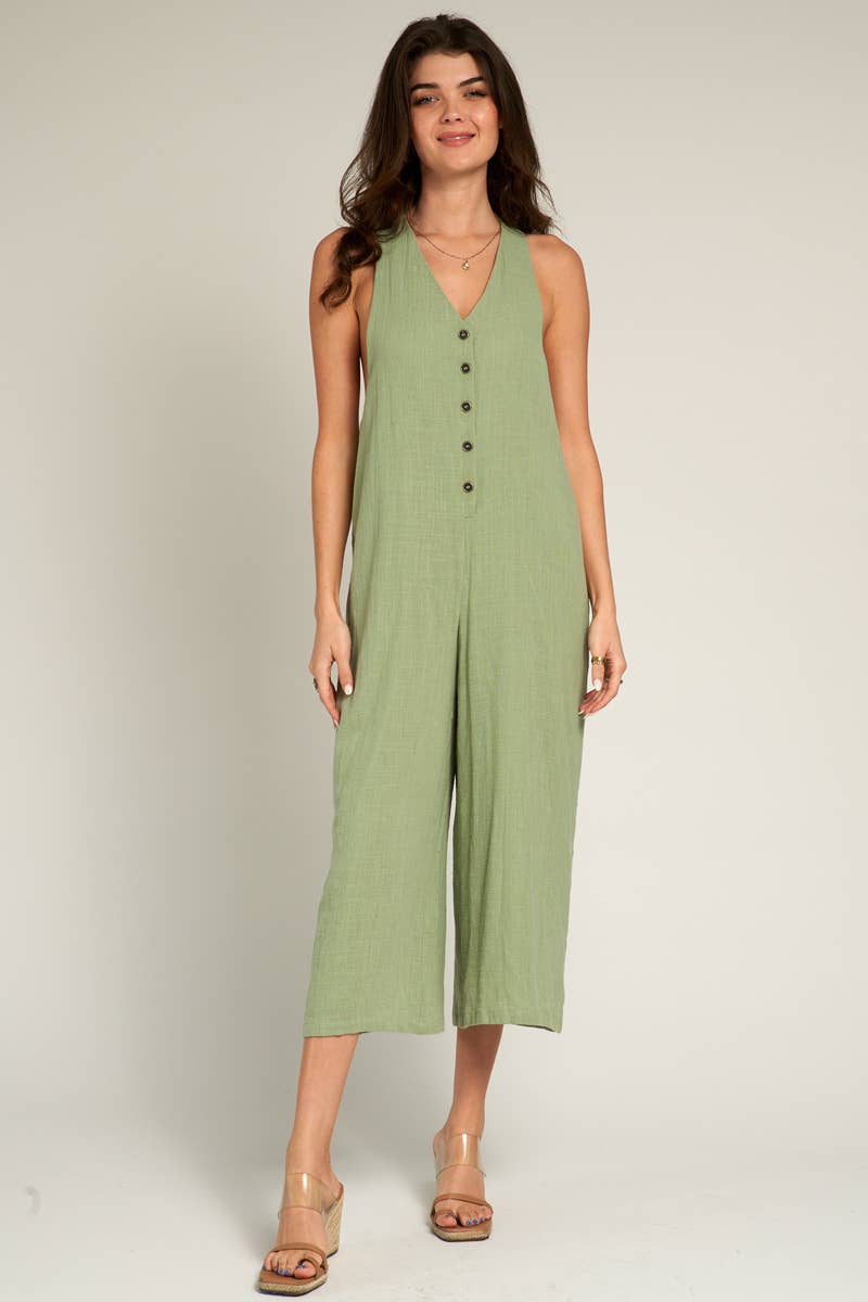 En Crème - Wholesale Jumpsuit - Women's - Sleeveless Jumpsuit13