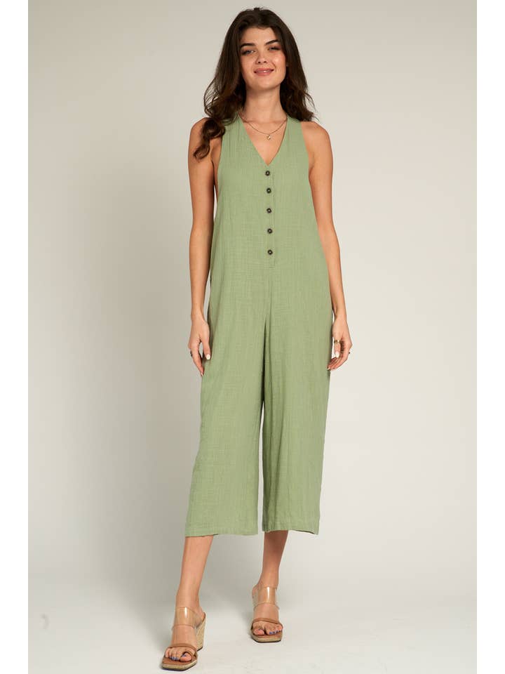 En Crème - Wholesale Jumpsuit - Women's - Sleeveless Jumpsuit13