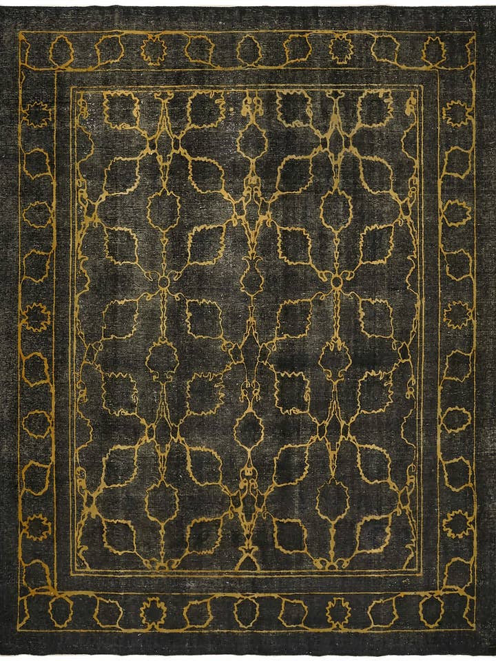 Tappeto Grande Area Nero Sovratinto 10x12 - 44314 per la vendita all'ingrosso da parte di RUG N CARPET