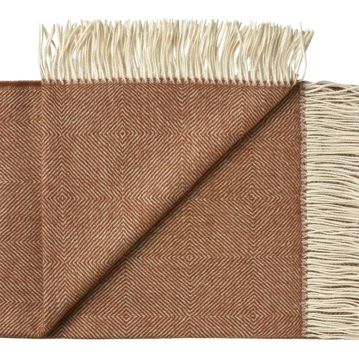 Alpaca Baby Blanket Diamond Pattern Color 5226 for wholesale by Henry d'Elkin