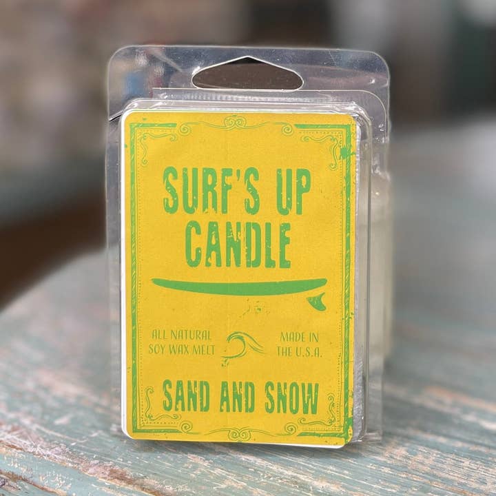 Surfs Up Candle – Großhandel Schmelzwachs – Sand und Schnee - Wachsschmelze0