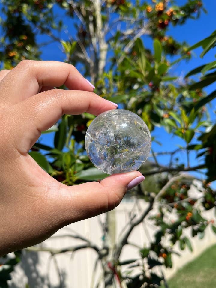 Klare Quarzkristallkugel #2 für den Großhandel von Sivalya