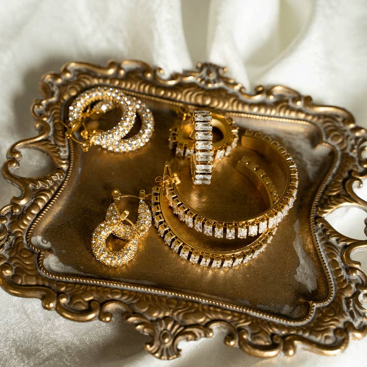 Jewels by Sunaina - Wholesale Hoop Earrings - CLARE Hoops1