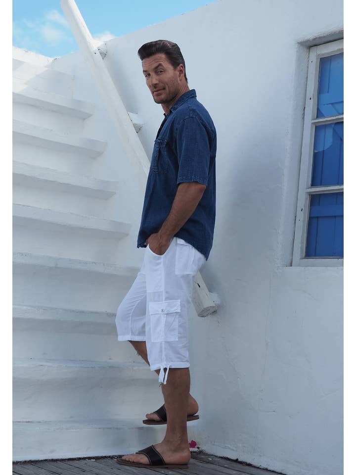 Cotton Natural - Wholesale Shorts - Men's - St. John Shorts1