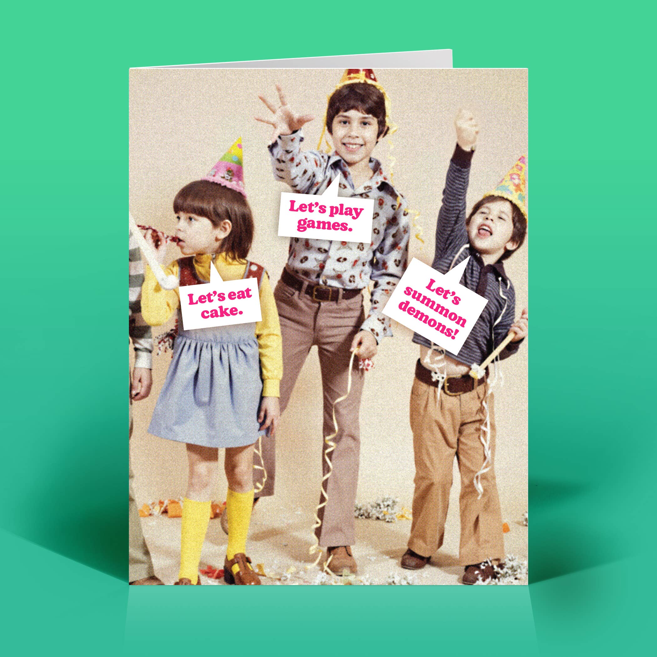 The Raccoon Society – Engroshandel Fødselsdagskort – Påkald dæmoner fødselsdagskort0