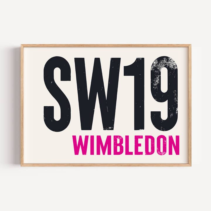 Customised Postcode Art Print #3 for wholesale by Timmy Loves