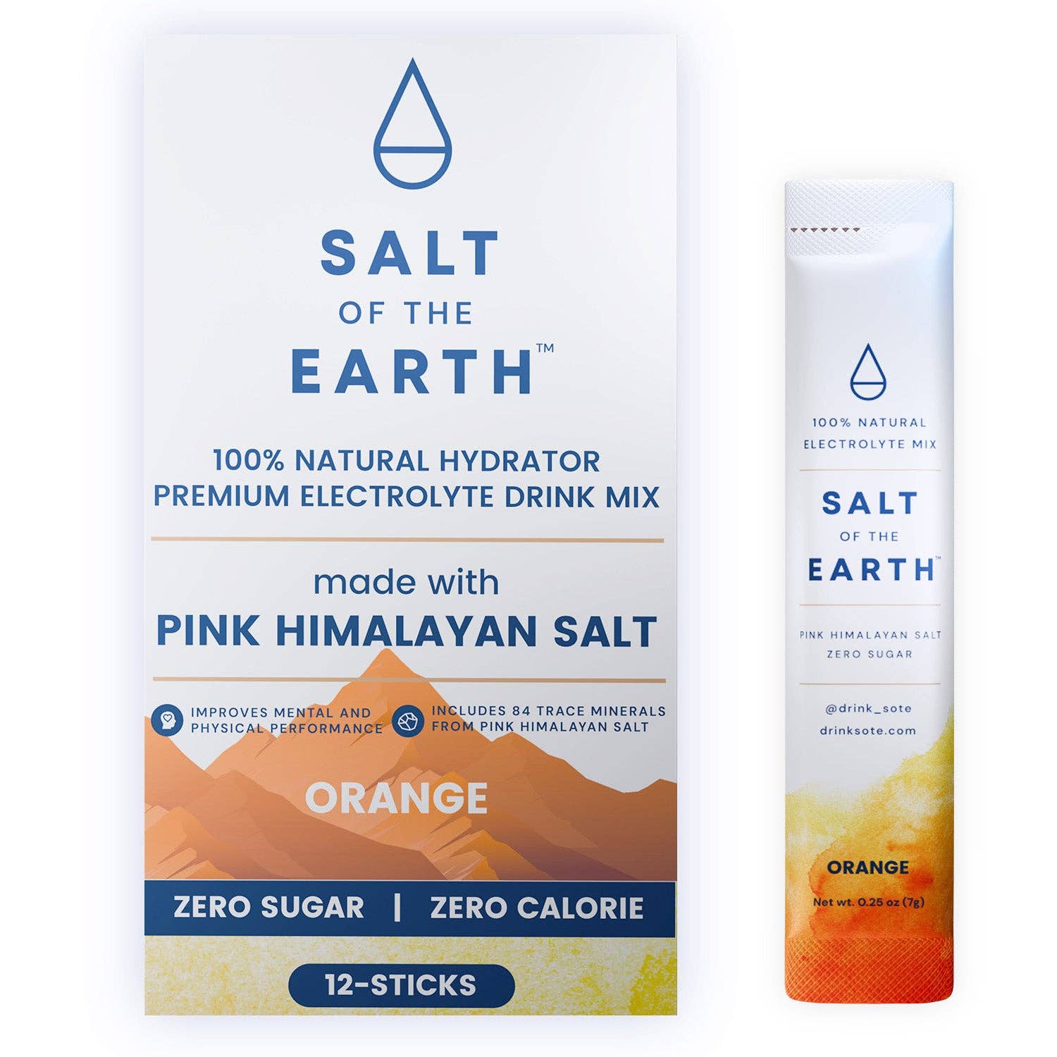 Salt of the Earth – wholesale Sports/energy drink – Salt of the Earth | Natural Electrolytes | Orange4