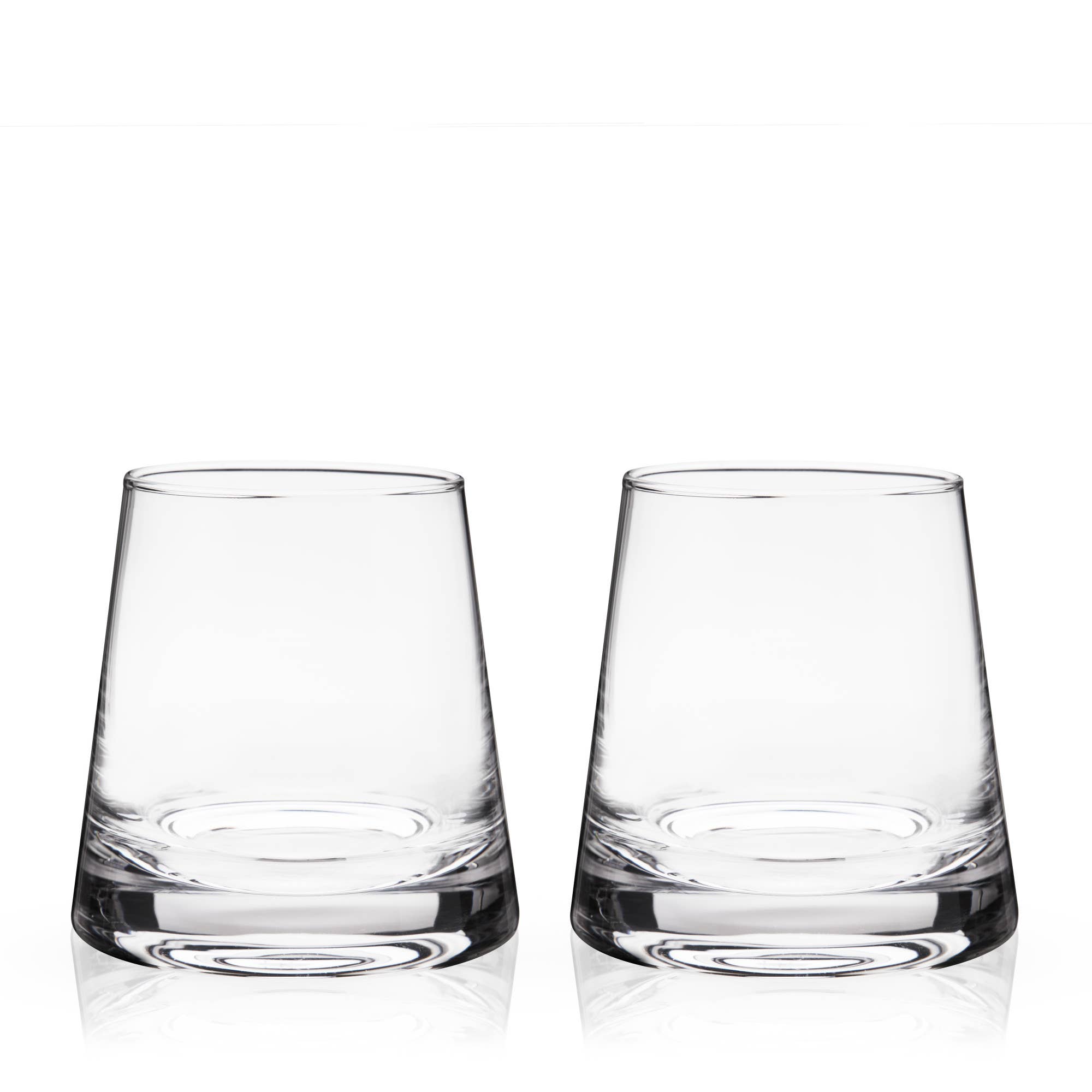 Viski - Wholesale Cocktail/Liquor Glass - Raye™ Burke Crystal Whiskey Glasses Set of 22