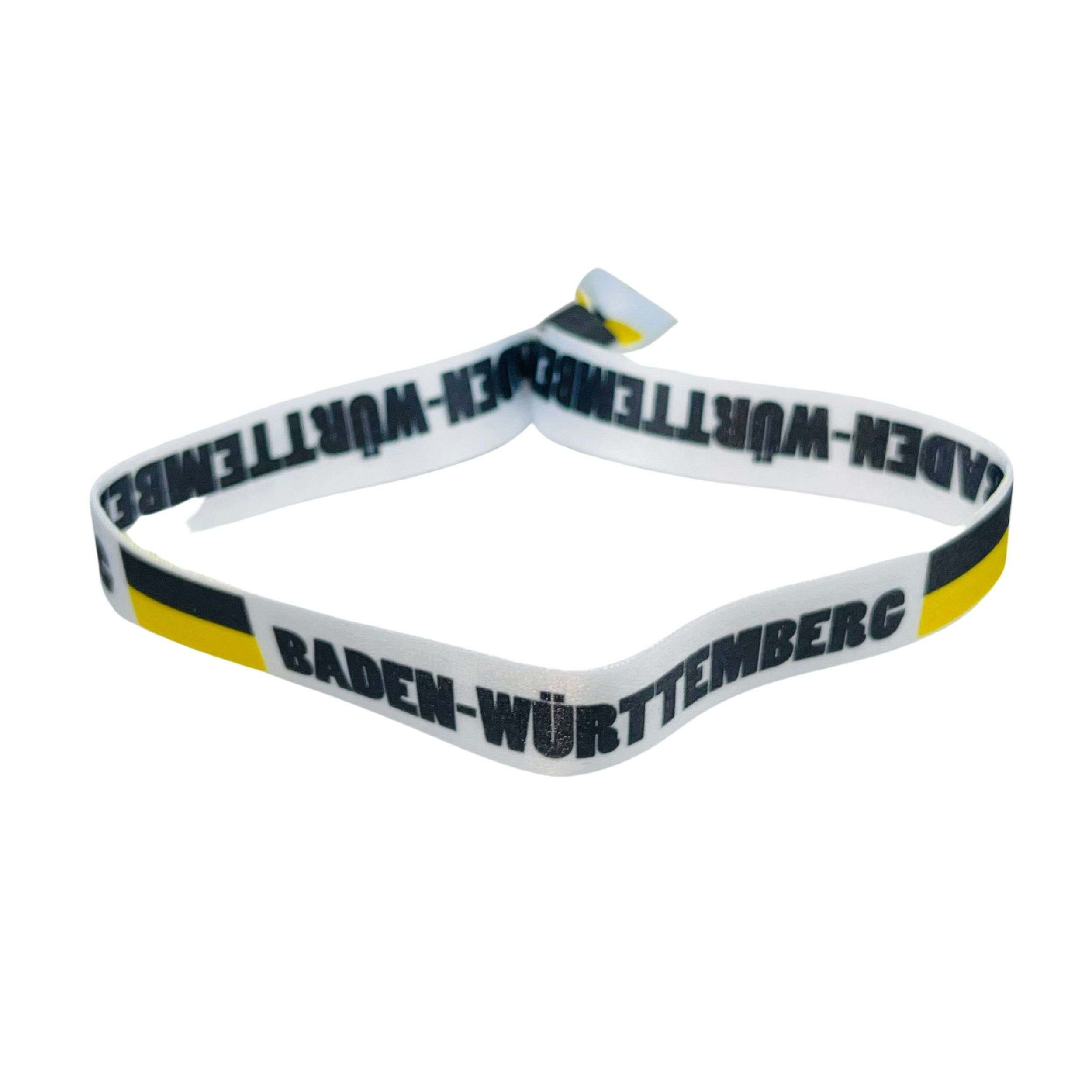 Astur Pins - Wholesale Woven/Braided Bracelet - Bracelet - Flag of Baden-Württemberg - Germany - P23290