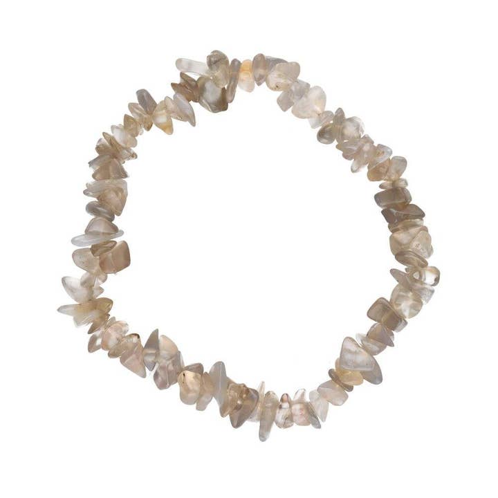Vives de la Cortada S.L - Wholesale Beaded Bracelet - Bracelet with gray agate chips1
