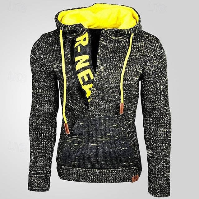 Ecovear - Wholesale Knitted jumper – Men′s - Men's Nylon Pullover Ribbed Knit Sweater5