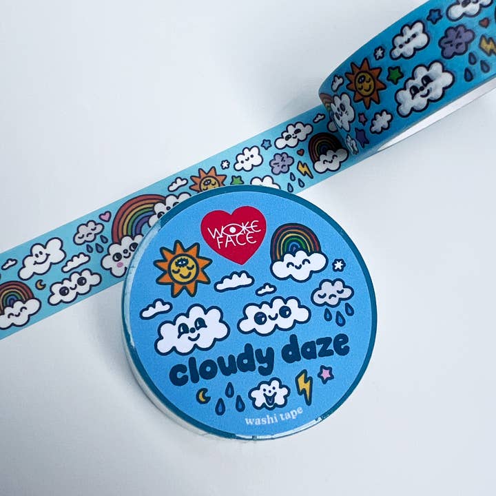 Nastro Washi - Cloudy Daze per la vendita all'ingrosso da parte di Wokeface