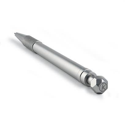 Krama studio – wholesale Penna – TRYCK MEKANISK PENNA - GRÅ2