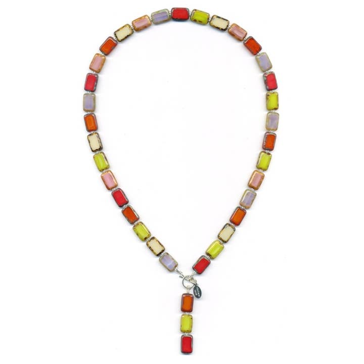 Fire Mix Perlenkette, 45,7 cm für den Großhandel von Stefanie Wolf Designs