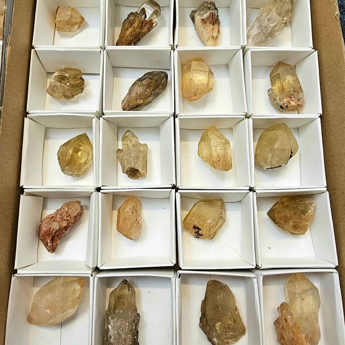 Distinction Crystals - Wholesale Spiritual Stone/Crystal - Natural Kundalini Citrine Tray Deal3