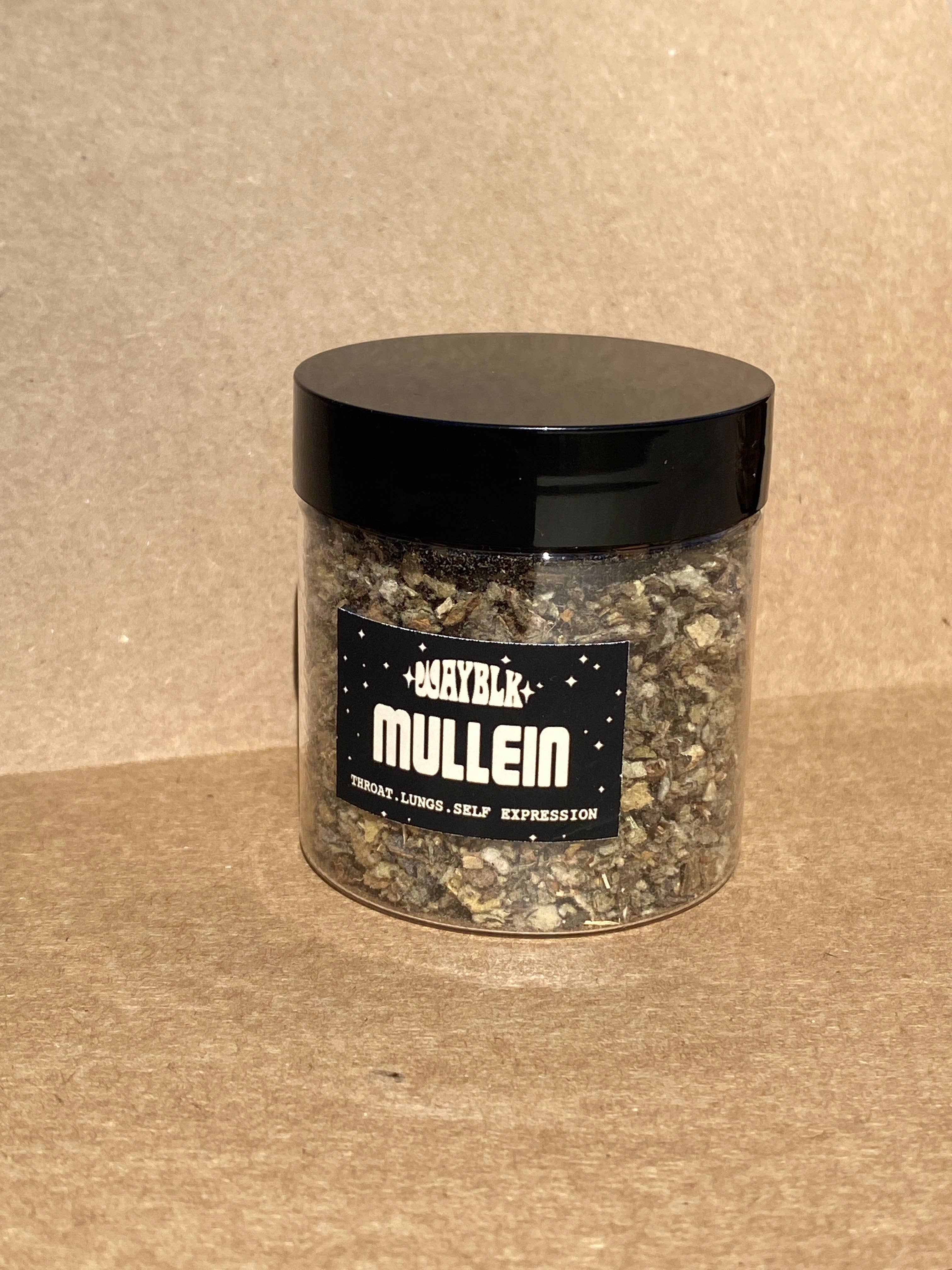 WAYBLK - Wholesale Herbs - Mullein Leaf Dry Herbs Mullein Tea Apothecary Herbs Bulk Jar1