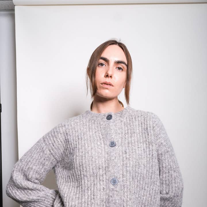 Olivia Cardigan in Grey and other Purchase Wholesale gant nitrile et polyester. Free Returns & Net 60 Terms on Faire trending on Faire.