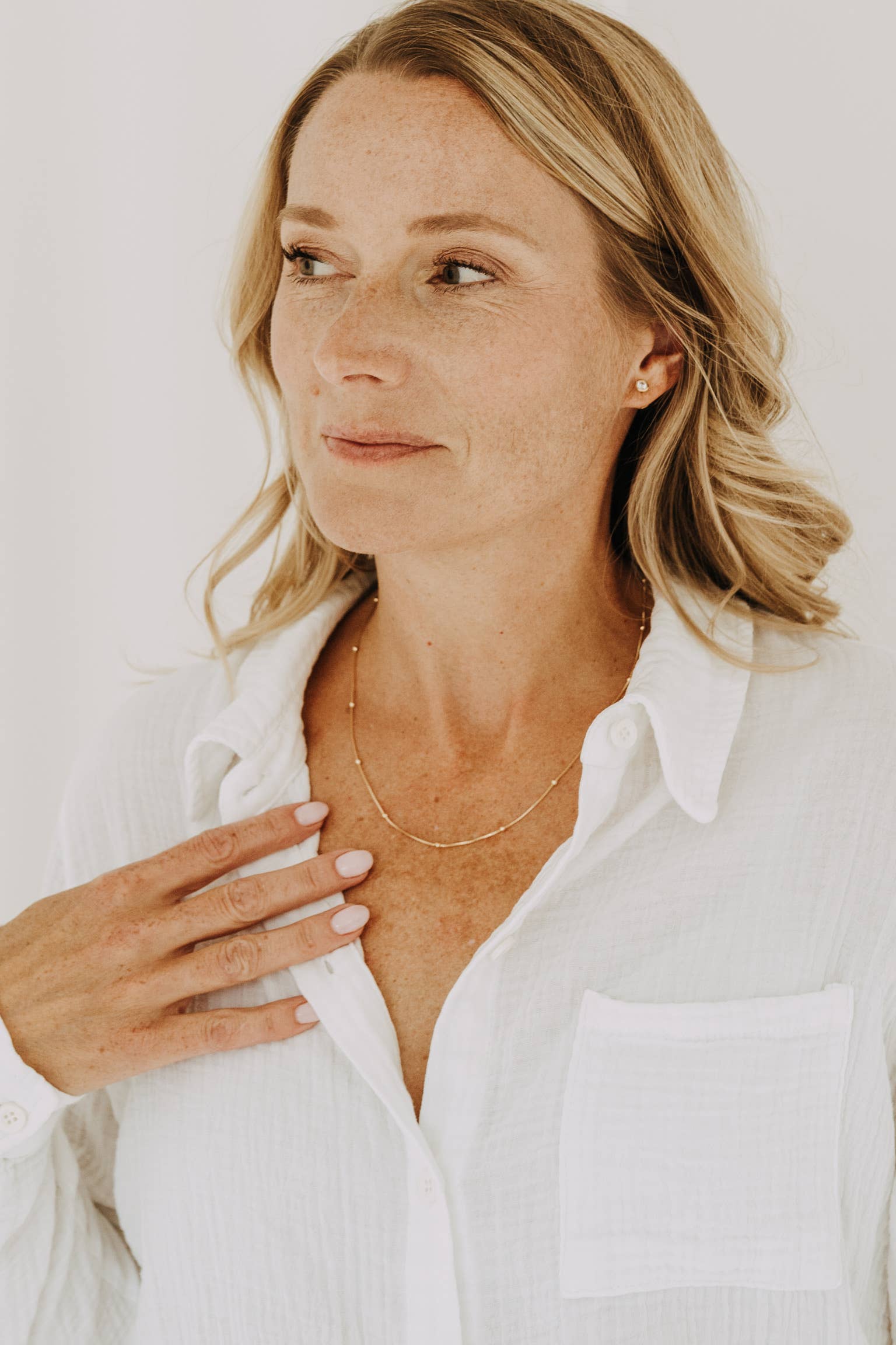 Sydney Rose Co. - Wholesale Link & Chain Necklace - Dainty Satellite Necklace1