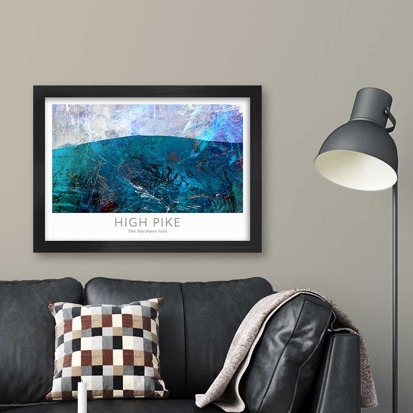 The Northern Line – wholesale Art print – High Pike, Caldbeck - Abstract Poster print1