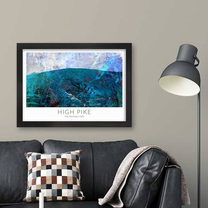The Northern Line – wholesale Art print – High Pike, Caldbeck - Abstract Poster print1