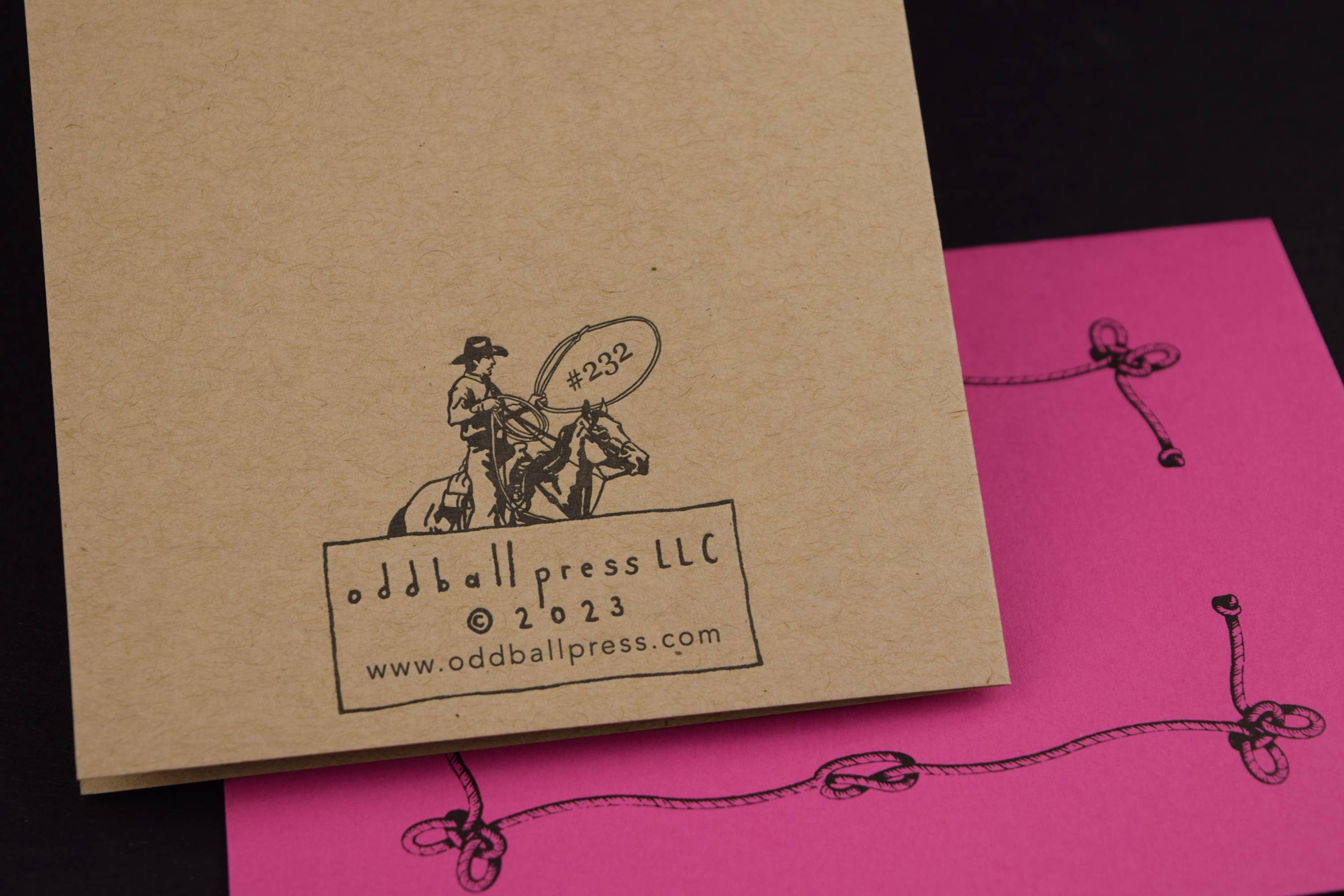 Oddball Press LLC - Wholesale Love Card - Yellowstone Love Card3