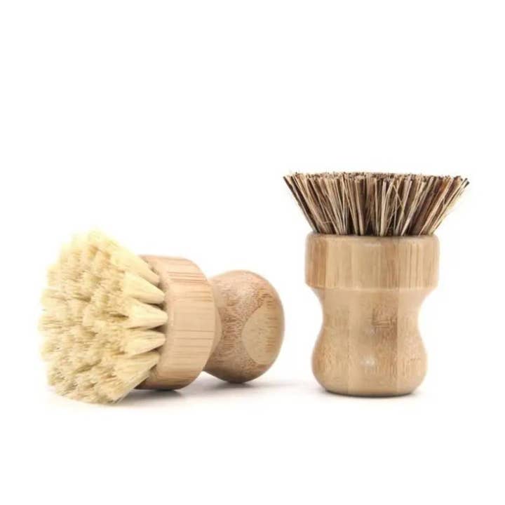 Tampico Brush for Pots and Root Vegetables for wholesale by The Green Jar