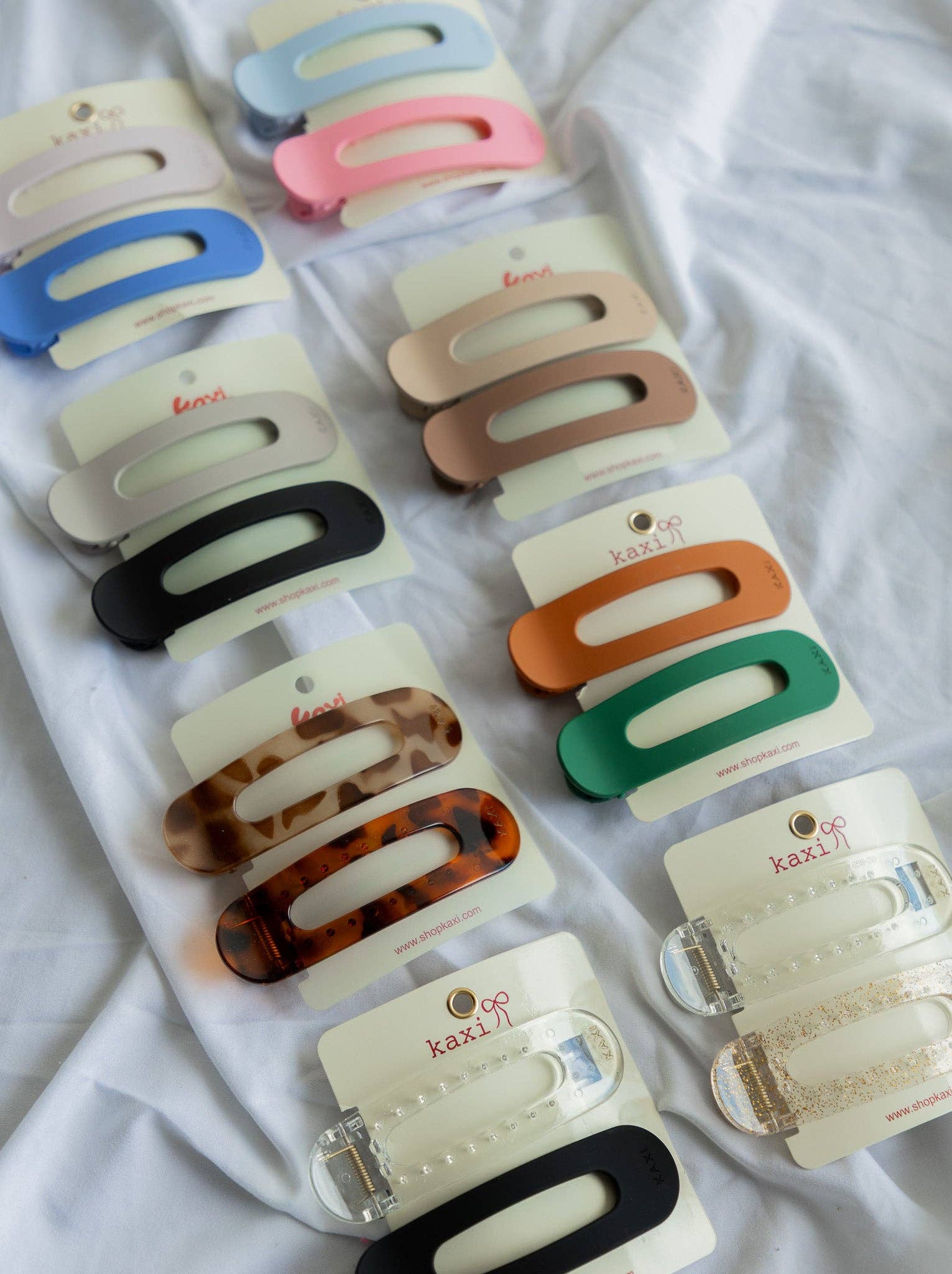 KAXI - Wholesale Hair Clip - Women's - Lay Down Hair Claw Clip 2-Pack by KAXI3