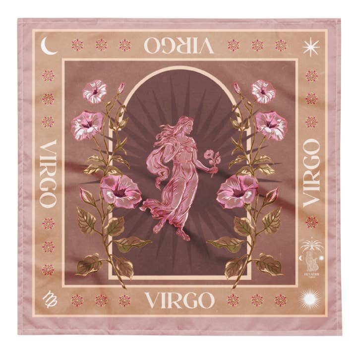 Virgo Scarf Bandana for wholesale by Revaerie