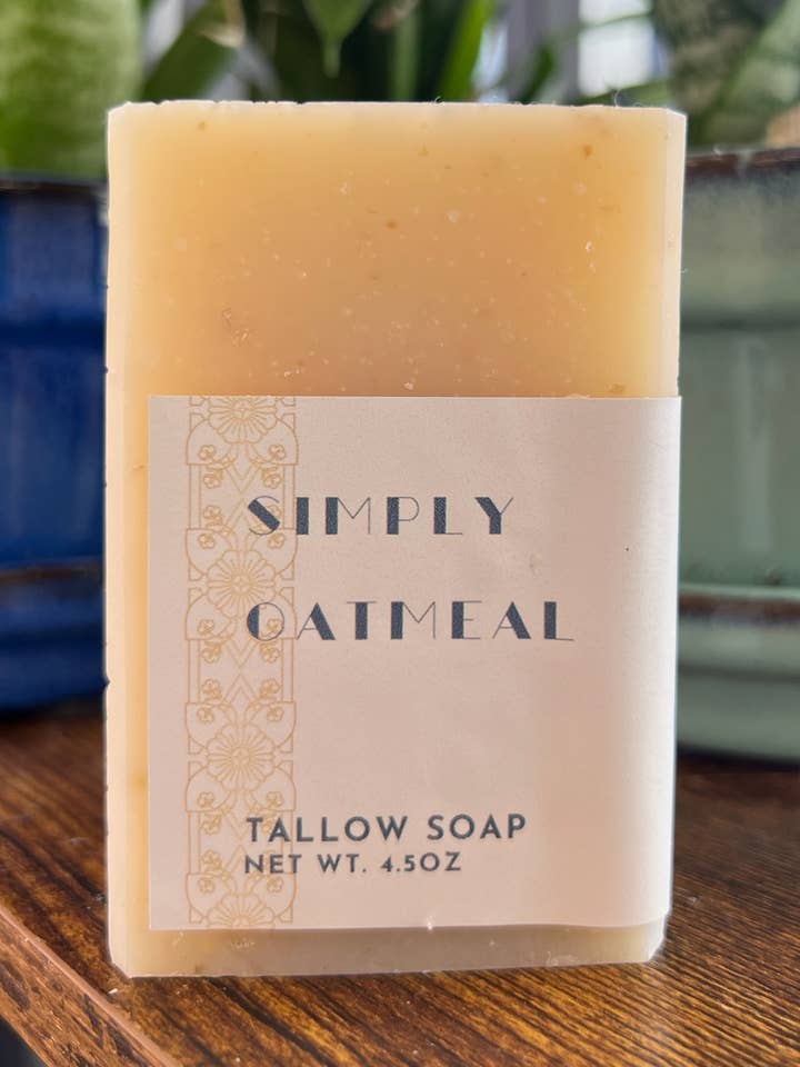 Simply Oatmeal for wholesale by Greencastle Soap