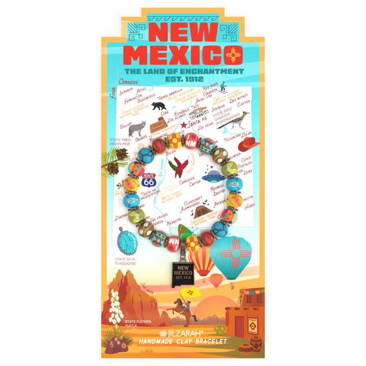 New Mexico Places We Love Bracelet for wholesale by JILZARAH