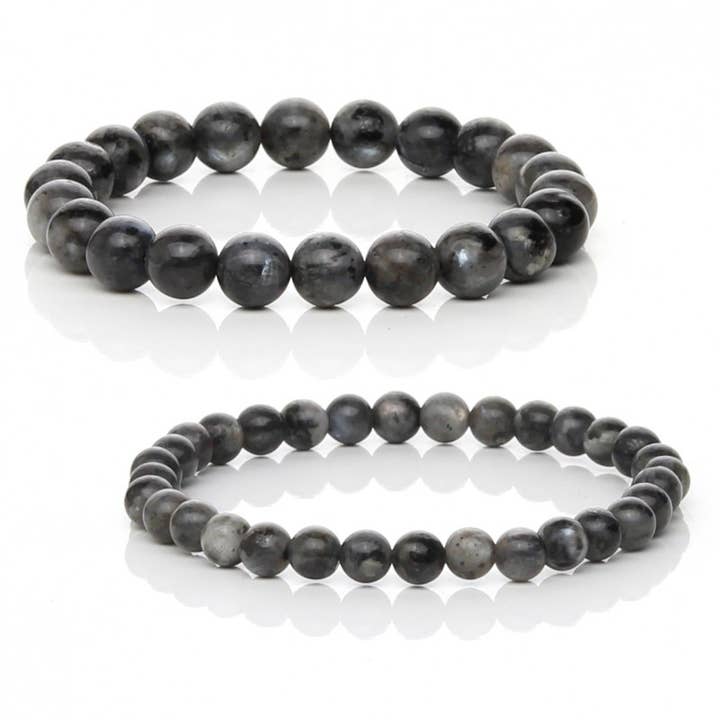 Natural larvikite bracelet for wholesale by UniArt