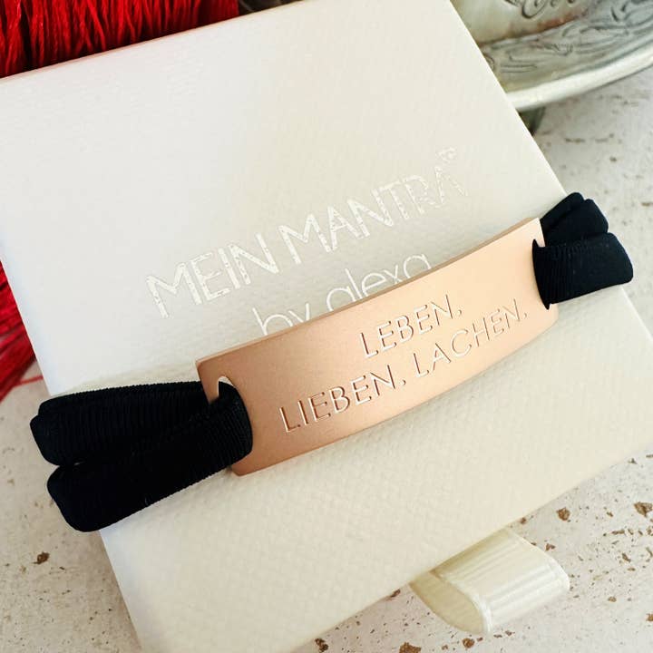 Mein Mantra – Großhandel Armband – Feel Free 2. 0 Armband - LEBEN. LIEBEN. LACHEN.