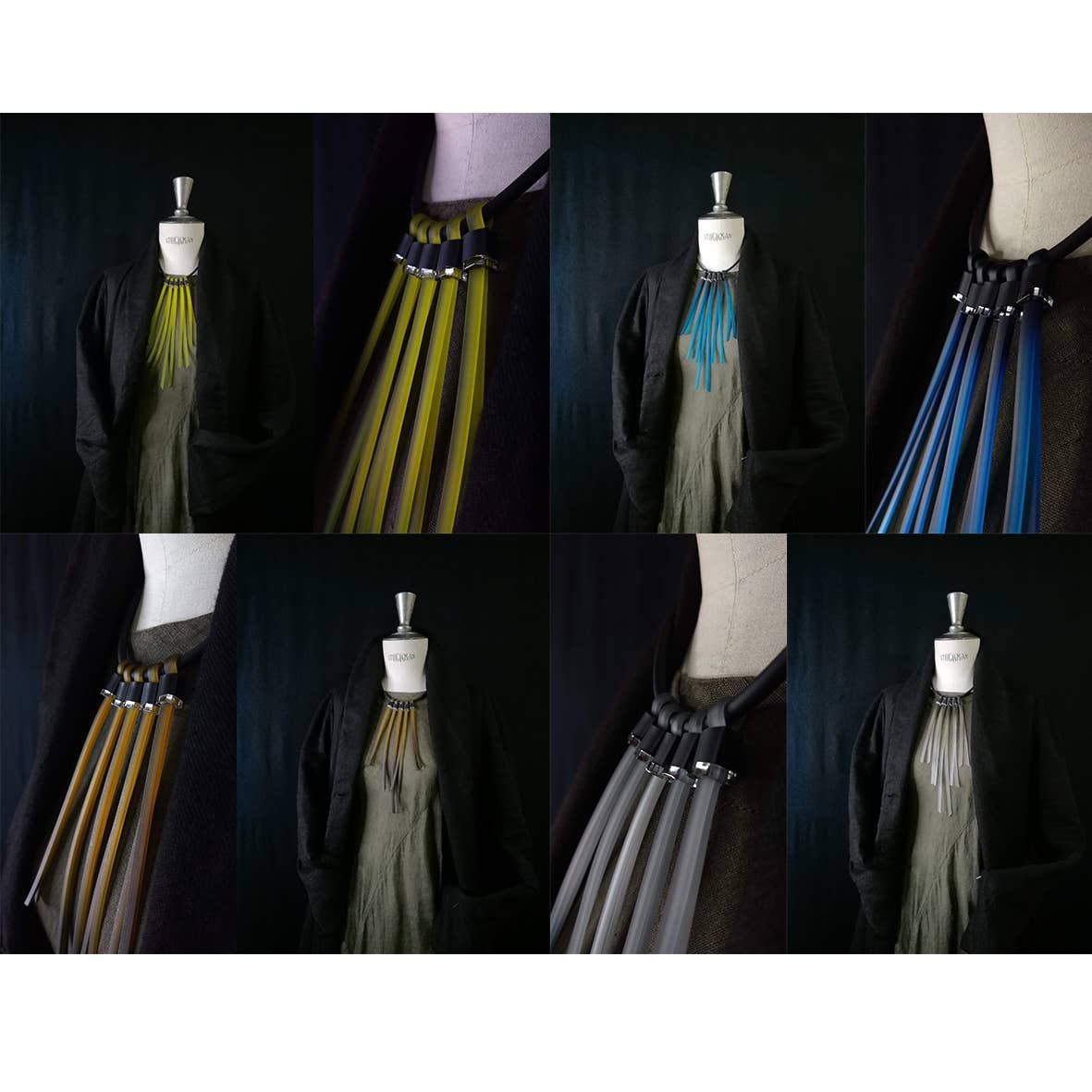 ALEX+SVET – Großhandel Statement-Halsketten – TENERIFFA Gummikette Letzte Stücke3