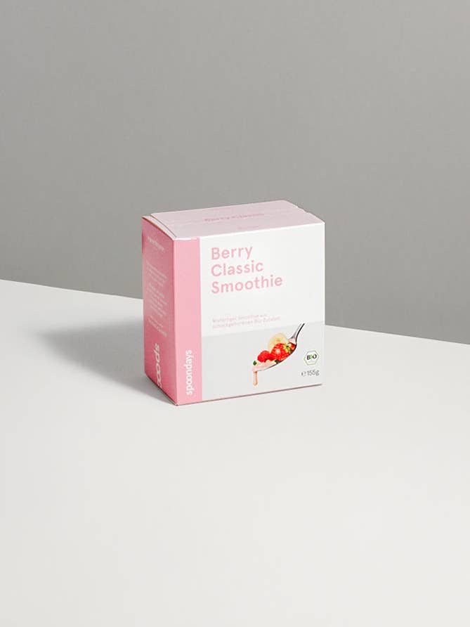 Batido orgánico Berry Classic para venta al por mayor de spoondays