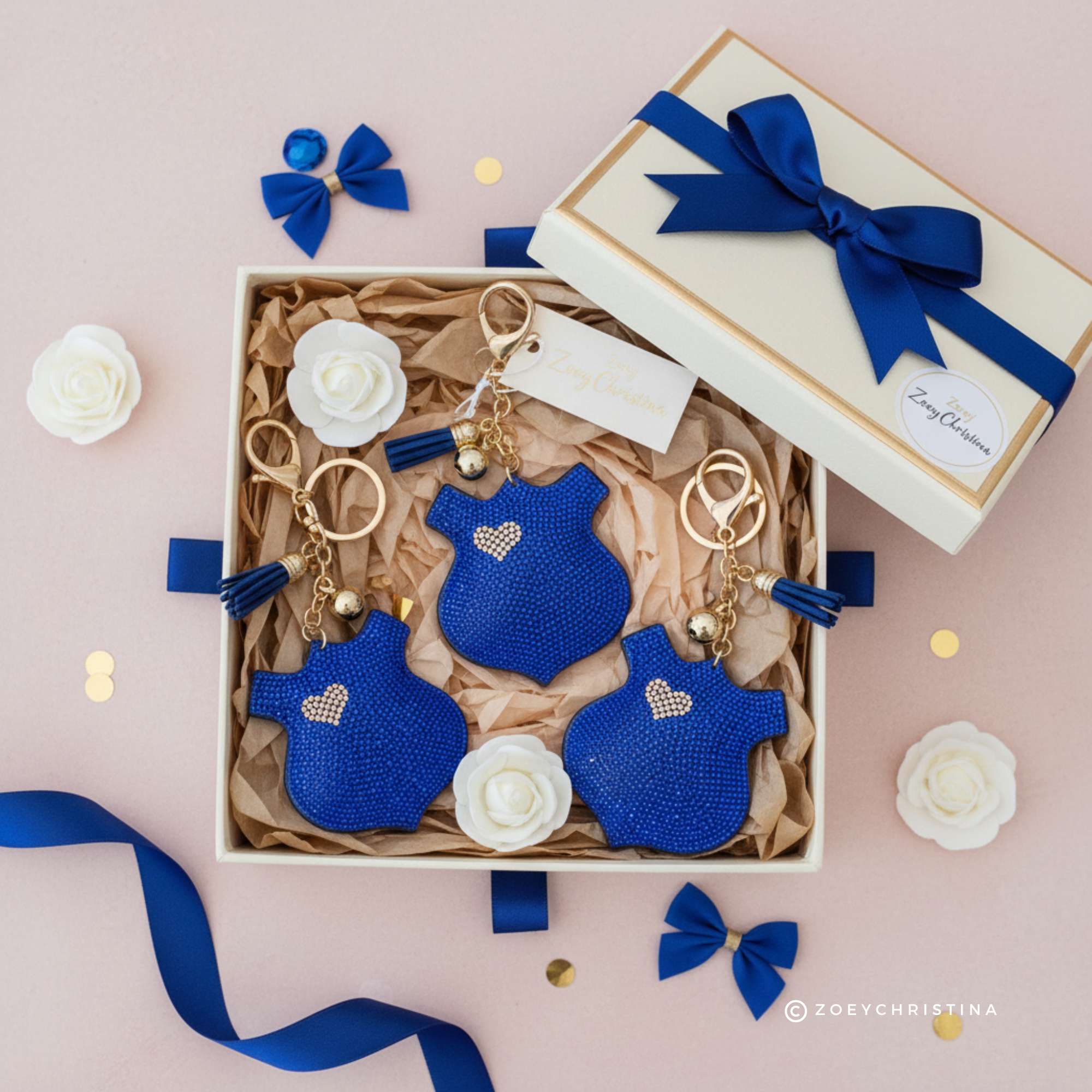 Zoey Christina – wholesale Nyckelringar - Dam – Strassmärke Väsksmycke – Brandman & Polis Nyckelring10