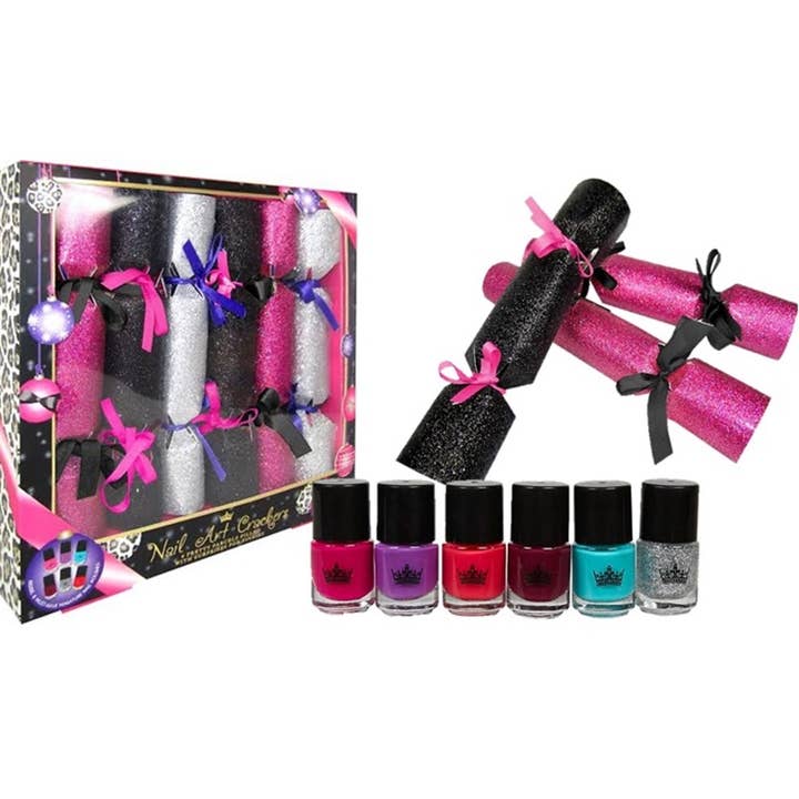 CARALI / MYC Paris - Wholesale Nail Polish Set - Gift Box of 6 Christmas Crackers "Nail Polish"2
