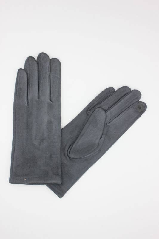 Hologramme Paris - Wholesale Gloves - Unisex - Polyester gloves, assorted colors, tactile fingers5