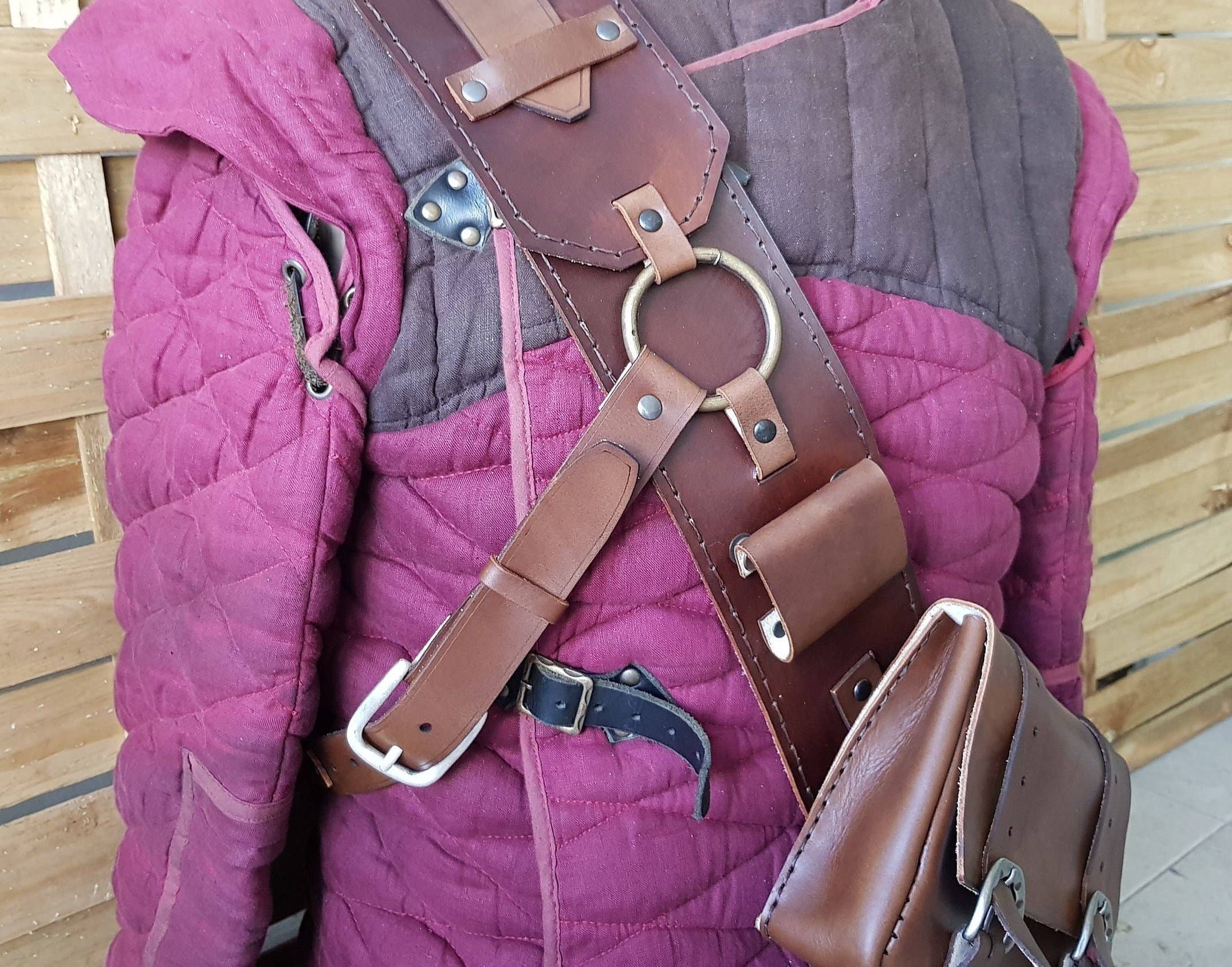 Outcast Props – wholesale Costume – Unisex – Witcher 3 Ursine Armour Baldric.9