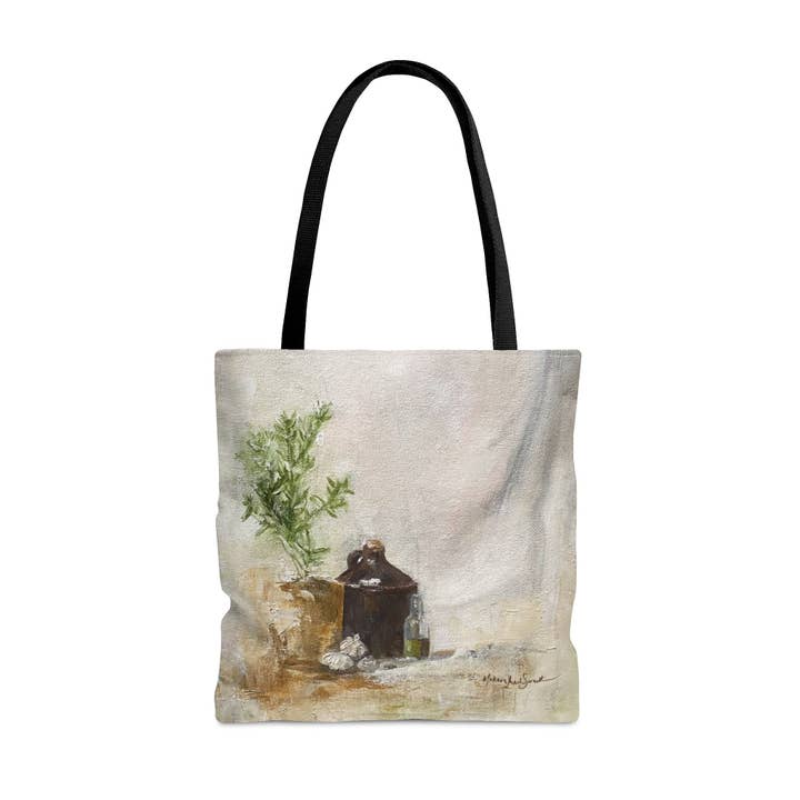 Olive You Tote Bag for wholesale by Artist Makara Thach Sernett