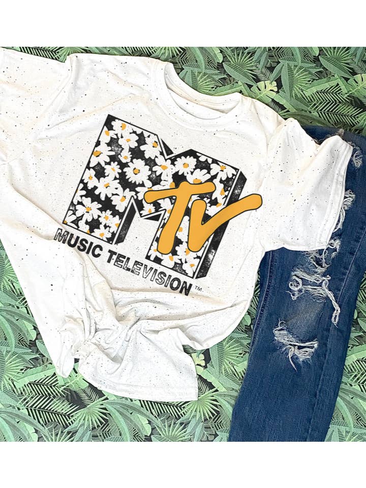 veryHOU - Wholesale Screen printed t-shirt – Women′s - Daisy MTV