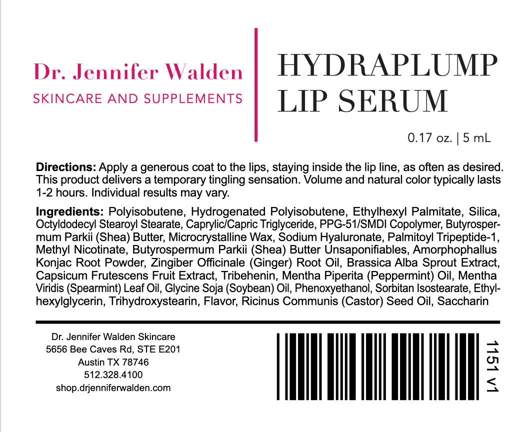 Dr. Jennifer Walden Skincare & Supplements - Vente Repulpeurs pour les lèvres - Sérum lèvres HydraPlump4
