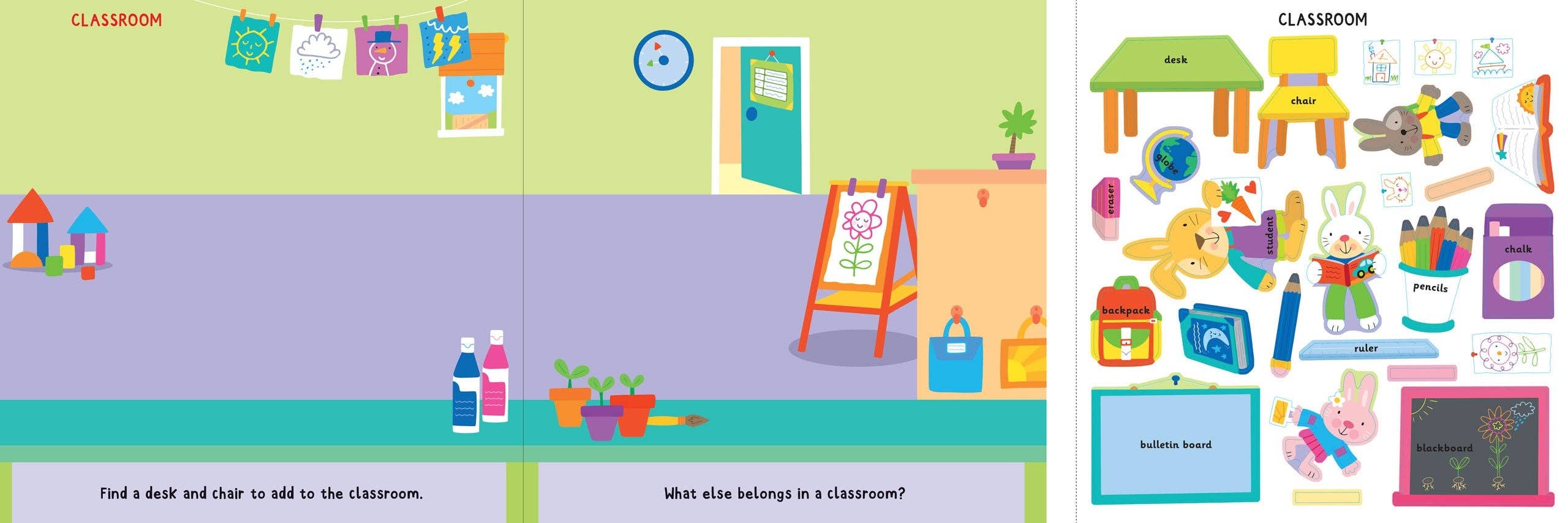 Peter Pauper Press - Wholesale Sticker - Kids & Baby - My First Sticker Book -- First Words3