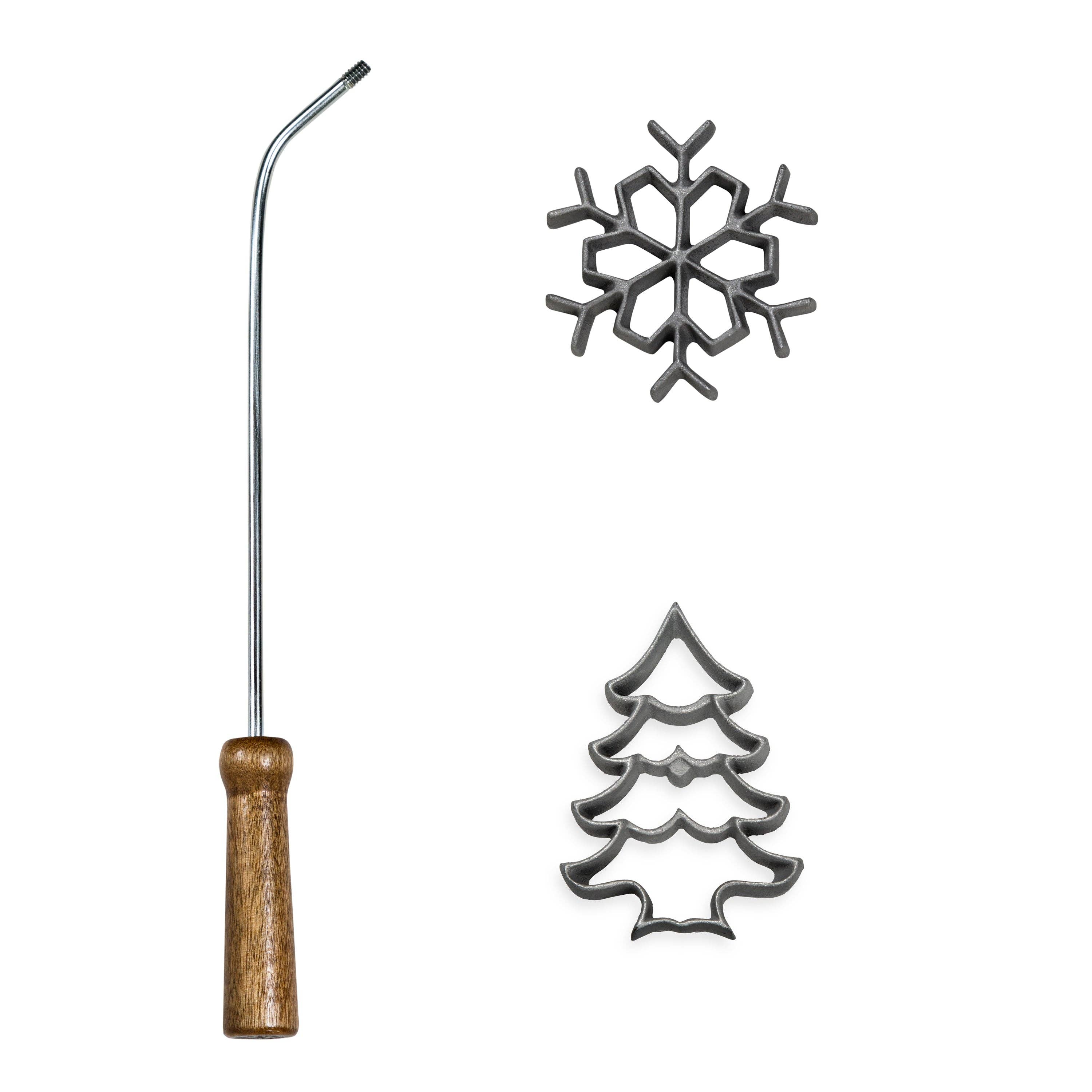 Kitchen Supply Wholesale - Venta al por mayor Cortapastas - Conjuntos de moldes de roseta con mangos2