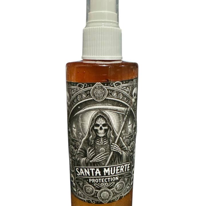 Readings by Judie Team - Wholesale Meditation Supplies - Sacred Santa Muerte Ritual Protection Oil Mist 4oz0