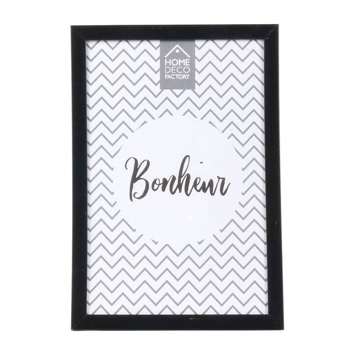 NHP International - Wholesale Picture Frame - Black 'Home Deco Factory' photo frames